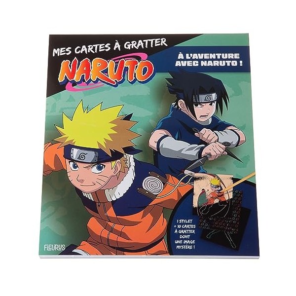 Cartes à gratter - Naruto - A laventure avec Naruto !