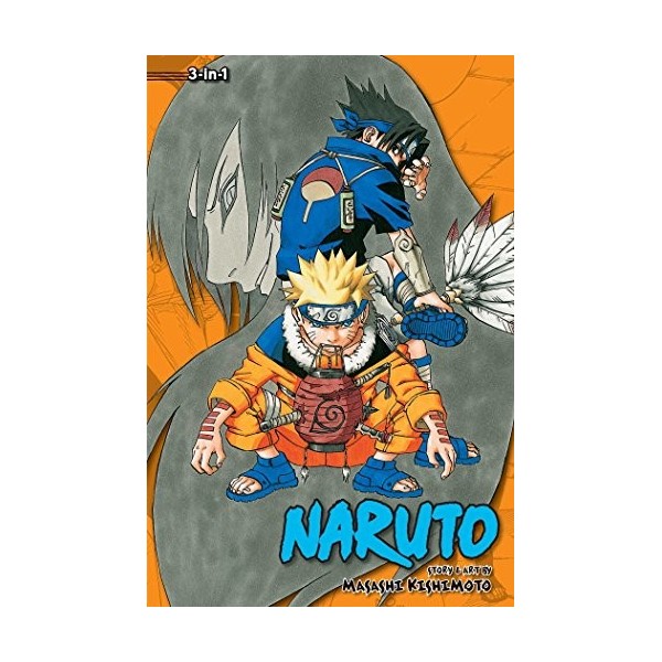 Naruto 3-in-1 Edition , Vol. 3