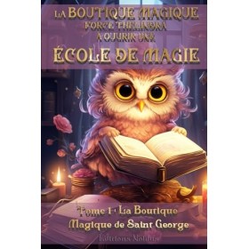 LA BOUTIQUE MAGIQUE FORCE THÉLINDRA À OUVRIR UNE ÉCOLE DE MAGIE - TOME 1 : La Boutique Magique de Saint George DYS 10-14ans: 