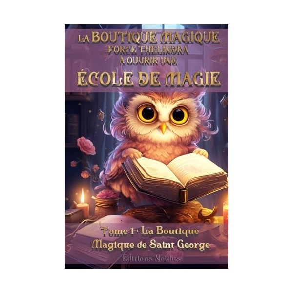 LA BOUTIQUE MAGIQUE FORCE THÉLINDRA À OUVRIR UNE ÉCOLE DE MAGIE - TOME 1 : La Boutique Magique de Saint George DYS 10-14ans: 