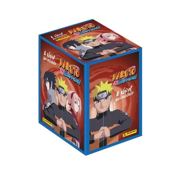 Panini Naruto Shippuden 2-Un Nouveau Départ Boîte de 36 Pochettes, 004628BOX36F