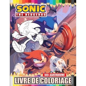 Livre de coloriage Sᴏníᴄ: [NOUVEAU 2024] Le grand livre de coloriage pour enfants et adolescents.