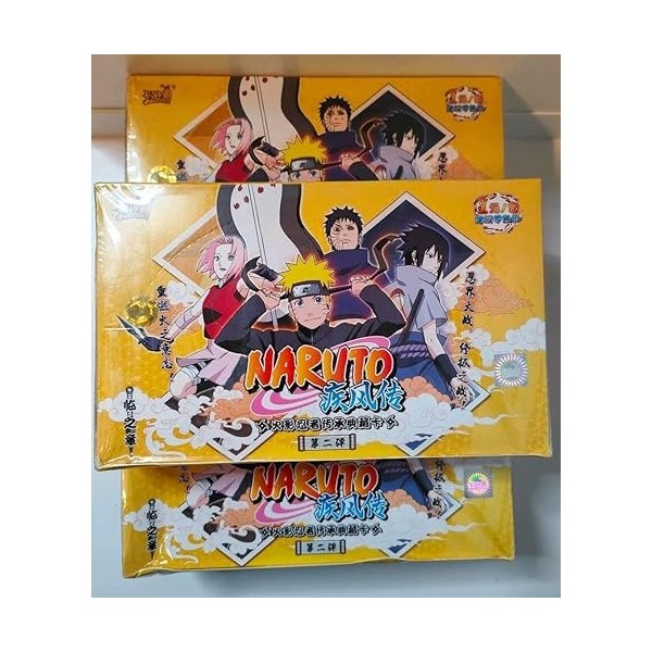 Heartforcards Naruto Kayou Cartes – Animal 1 Wave 2 – Original Naruto Shippuden Display Booster Box – Chinois – Sous licence 