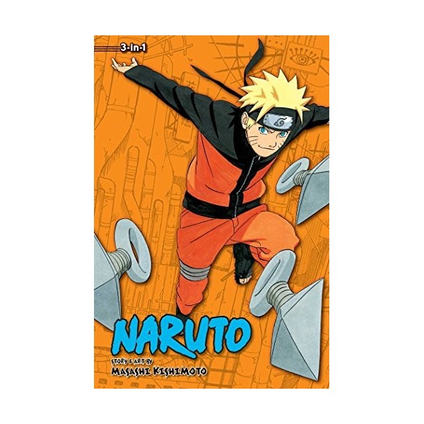 Naruto 3-in-1 Edition Volume 12: chapitres 34,35 & 36