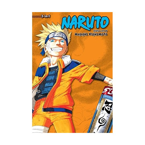 NARUTO 3IN1 TP VOL 04 C 1-0-1 Includes vols. 10, 11 & 12 Naruto 3-in-1 Edition versión en inglés 