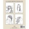 Livre De Coloriage Pour Les Filles Âge 10: Belles Portraits De Femmes - Livre dinspiration zen pour le développement créatif