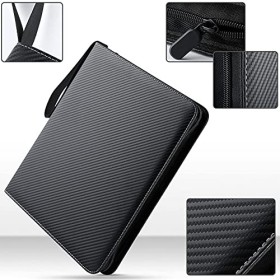 Sovinia Classeur Carte Cahier pour 720 Pokemon Cartes, Yugioh Cartes, 9 Pochettes Livre Rangement Porte Grande Album Protecti