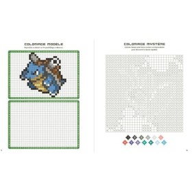 Pokémon – Coloriages Pixels – Cahier avec plus de 60 coloriages pixels – Dès 5 ans
