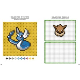 Pokémon – Coloriages pixels – Cahier avec plus de 60 coloriages pixels – Dès 5 ans