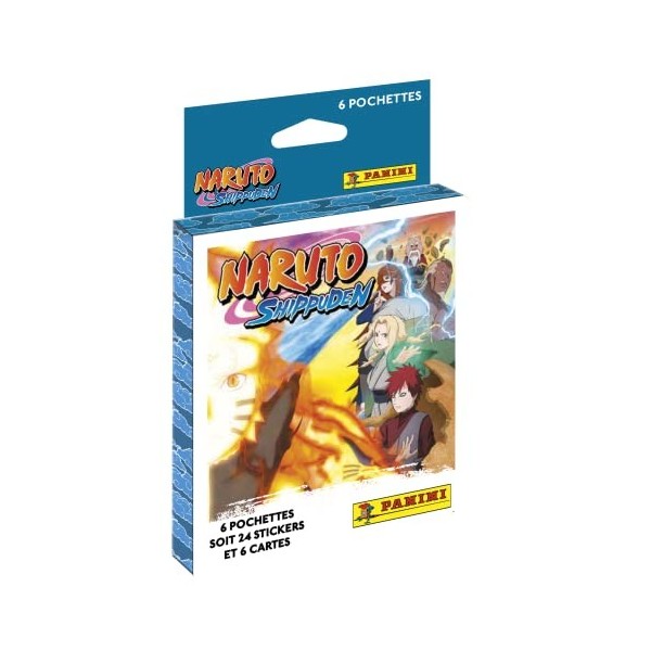 Naruto Shippuden - Blister de 6 pochettes