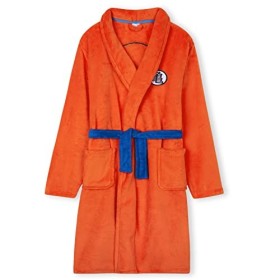 Dragon Ball Z Robe de Chambre Enfant Ado Garcon 11-16 ans as4, age, 15_years, 16_years, regular, Orange 