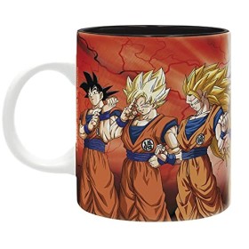 ABYSTYLE - DRAGON BALL SUPER Mug Transformations Goku