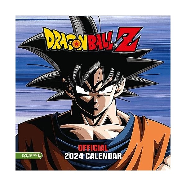 Official Dragon Ball Super 2024 Square Wall Calendar
