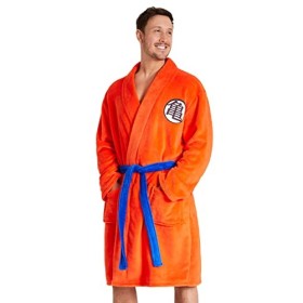 Dragon Ball Z Robe de Chambre Homme as4, alpha, l, regular, regular, Orange 