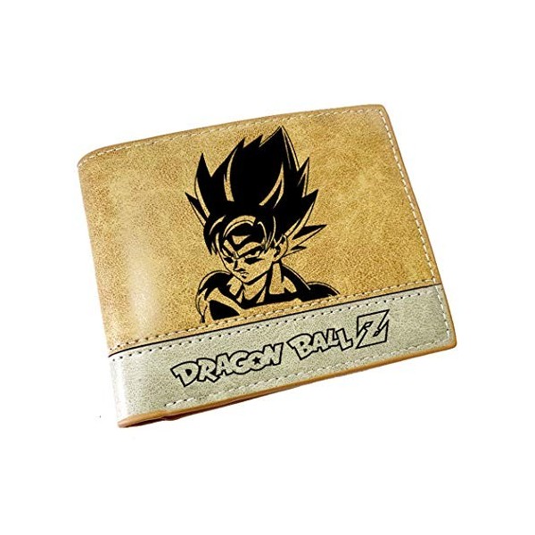 WANHONGYUE Dragon Ball Anime Portefeuille en Cuir Artificiel pour Homme Porte-Cartes Pliable / 8