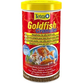 Tetra Goldfish - Aliments Premium Complet pour tous les Poissons Rouges - Favorise la Croissance la santé et la Longévité - R