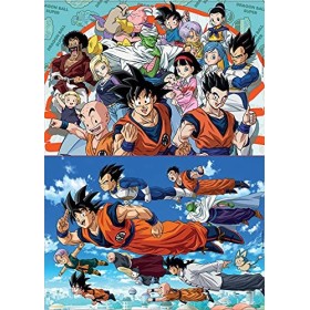 Educa - 2 Puzzles per Enfant de 100 pièces | Dragon Ball Super. Recommandé à partir de 6 Ans 18214 