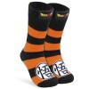 Dragon Ball Z Chaussons Chaussettes Ado Garcon Chaussettes Antidérapantes Idée Cadeau Anime Manga Taille Unique 36-40 Noir/O