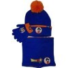 Ensemble Bonnet Gants cache cou DBZ snood ou tour de cou double a linterieur Ensemble bonnet + gants + snood Dragon Ball 