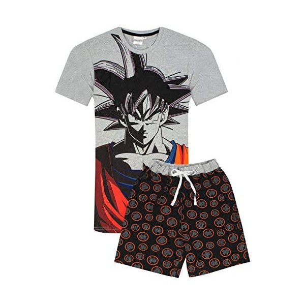 Dragon Ball Z Goku Personnage Masculin Pyjama Options Jambes Courtes ou Longue S