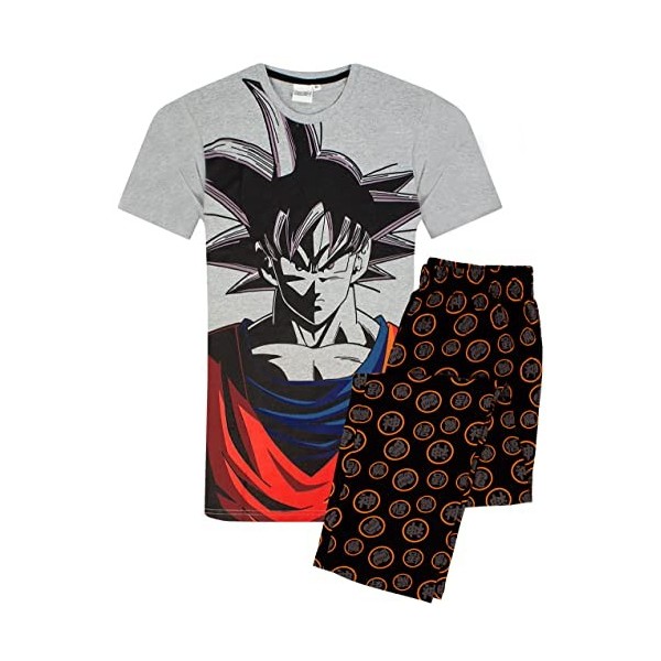 Dragon Ball Z Goku Personnage Masculin Pyjama Options Jambes Courtes ou Longue S