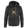 Comedy Shirts Sweat Shirt pour Hommes Son Goku III - Sweat à Capuche pour Hommes Dragon Ball Z - Sweat pour Hommes avec Logo 