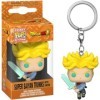 Funko Pop! Keychain: DBS - Super Saiyan Trunks with Sword - Dragon Ball Super - Mini-Figurine en Vinyle à Collectionner Porte
