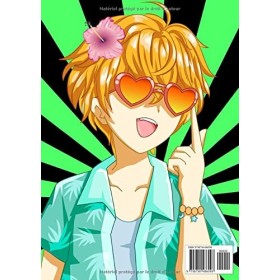 Carnet Mangas : carnet de dessin mangas, A4 100 grandes pages blanches vierges : Carnet de croquis manga dessin- Anime Carne