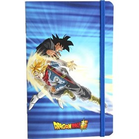 Clairefontaine 812765C - Un Carnet Piqué motif "Dragon Ball Super" - 11x17 cm, 96 Pages lignées papier blanc 90g, Fermeture à
