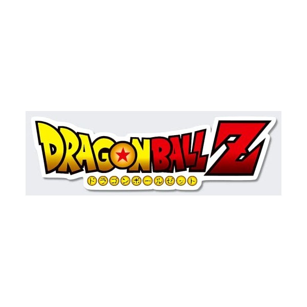 France Blasons Dragon Ball Z Logo, Sticker Autocollant Plusieurs Tailles, Super Prix 15 cm de Large 