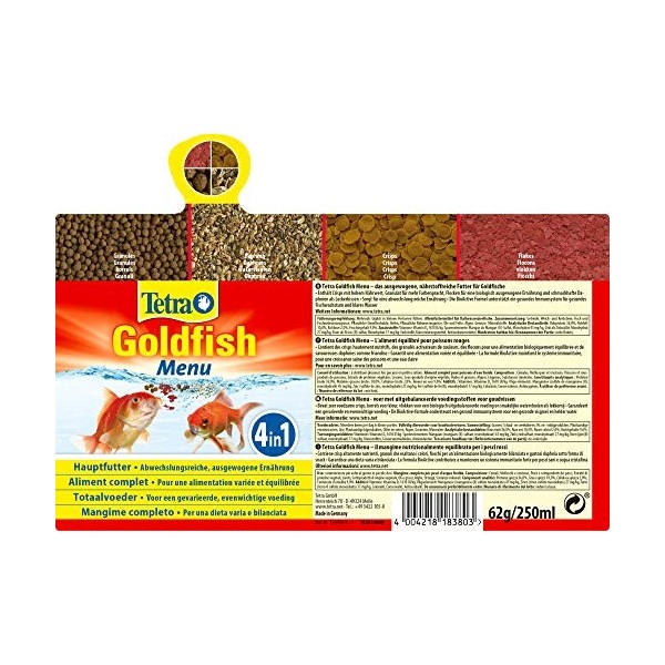 Tetra - 183803 - Goldfish Menu - 250 ml