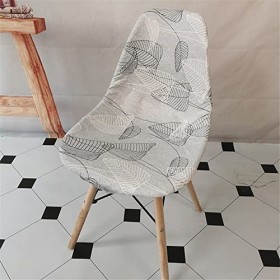 Mateju Housse de Chaise de Salle à Manger Scandinaves Extensible, 1 2 4 6 8 PCS Diagonal Couverture de Chaise Élastique Unive