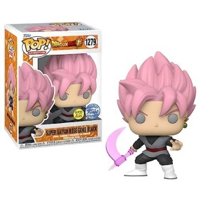 Funko Pop Dragon Ball Super Saiyan Rosé Goku Black 1279 Pop Exclusive Edition Pop Anime Figurine Dragon Ball Z - Brille dans