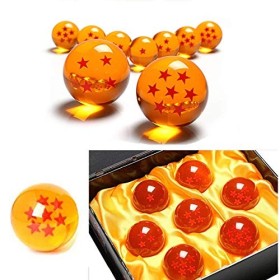 BRone Dragon Balle, Dragon Ball Z 1 à 7 Etoiles Boules de Cristal Dragon Ball et Boîtes-Cadeaux pour Enfant Collection - 4.3C