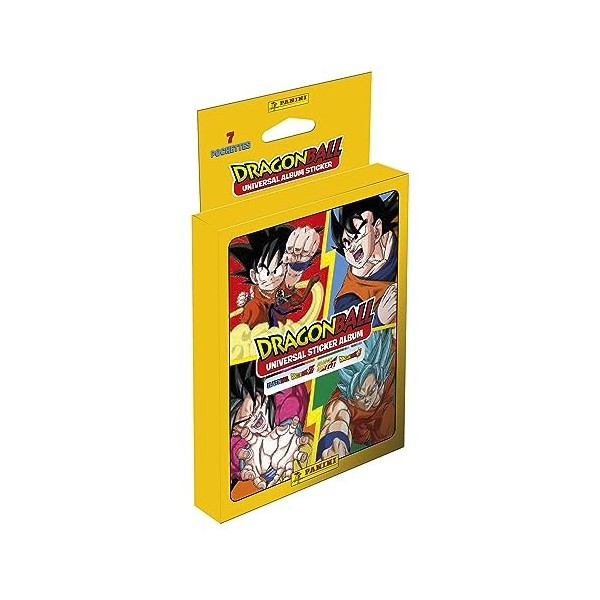 Panini Dragon Ball Universal Blister 7 Pochettes, 004618KBF7