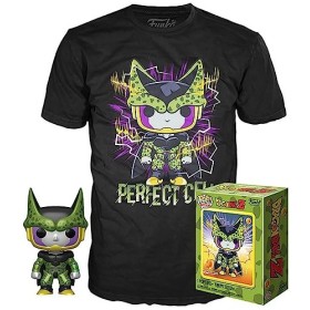 Dragon Ball Z - Perfect Cell - Pop! & T-Shirt Homme Funko Pop! Standard M 100% Coton