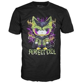 Dragon Ball Z - Perfect Cell - Pop! & T-Shirt Homme Funko Pop! Standard M 100% Coton