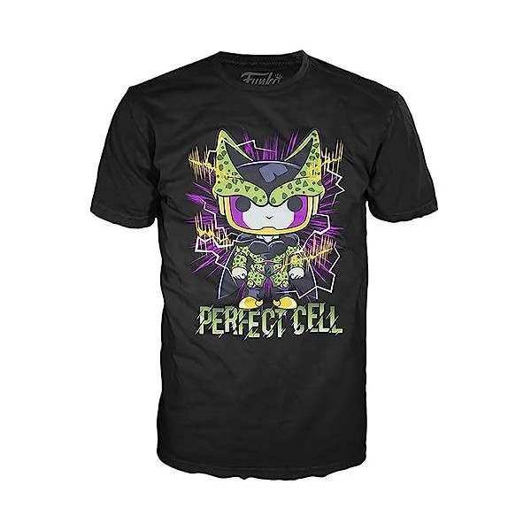 Dragon Ball Z - Perfect Cell - Pop! & T-Shirt Homme Funko Pop! Standard M 100% Coton