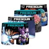 FREEGUN Boxer Homme Vegeta, Sangoku, Beerus, Calecon Homme, Dragon Ball Super, Léger et Doux Lot de 4 , Multicolore, Taille 