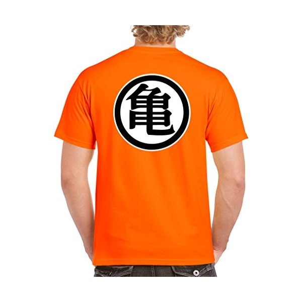 Comedy Shirts Sweat Shirt pour Hommes Son Goku - Sweat à Capuche pour Hommes Dragon Ball Z - Sweat pour Hommes avec Logo DBZ 