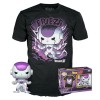 Funko Pop! & Tee: DBZ - Frieza FF - Medium - Dragon Ball Z - T-Shirt - Vêtements avec Une Figurine en Vinyle à Collectionner 