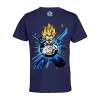 French Unicorn T-Shirt Enfant Mixte Vegeta Canon Garric Dragon Ball Z Super Saiyan DBZ Manga