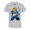 French Unicorn T-Shirt Enfant Mixte Vegeta Canon Garric Dragon Ball Z Super Saiyan DBZ Manga