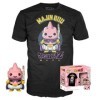 Funko Tees Dragon Ball Z - Booble Head Pop N° XX- Buu avec Glace + T-Shirt L 