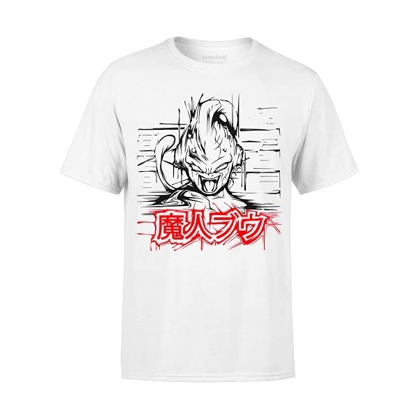 teesdeal Tshirt Buu DBZ Dragon Ball Z Super Boubou Boo Fan Manga Homme Femme Unisexe M 