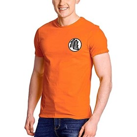 TusPersonalizables.com T-shirt Dragon Ball - Logo de lécole Tortue - Kame House - Roshi, orange, M