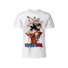 T Shirt DragonBall Officiel Personnages Saga Blanc Enfant Adulte et Garçon 14-15 ans 