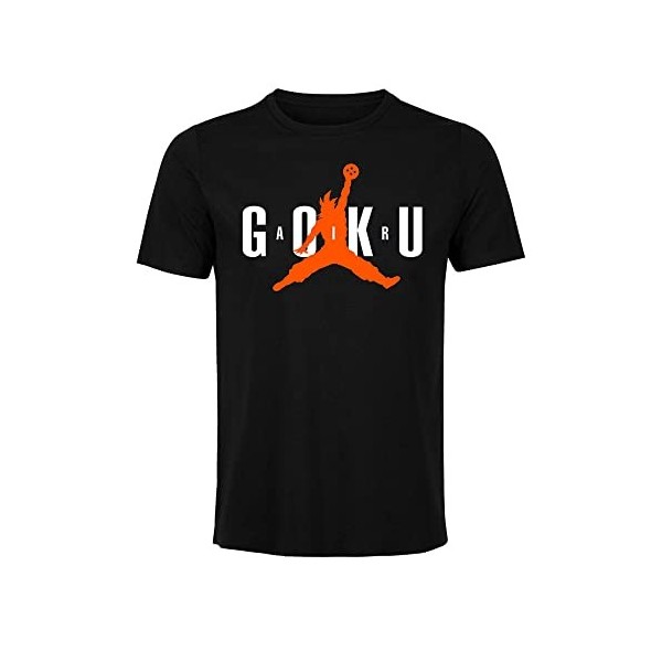 uraeus t-Shirt Noir air Goku Dragon Ball m 