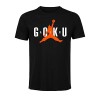 uraeus t-Shirt Noir air Goku Dragon Ball m 
