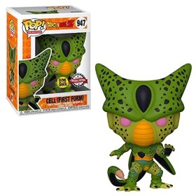 Funko Pop Dragon Ball Cell First Form 947 Brille dans Le Noir Pop Exclusive Edition Pop Anime Figurine Dragon Ball Z Multi